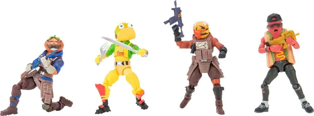 FORTNITE - TOMATOTOWN LEGENDS 4 FIGURINES SQUAD MODE