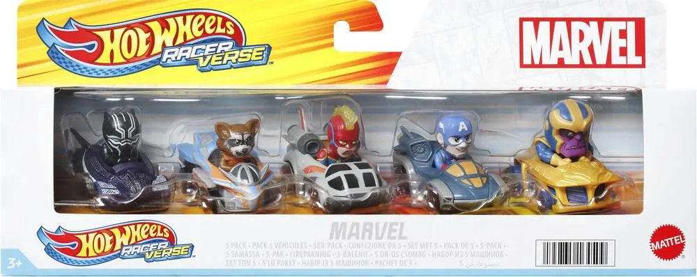 PACK 5 VEH RACERVERSE MARVEL