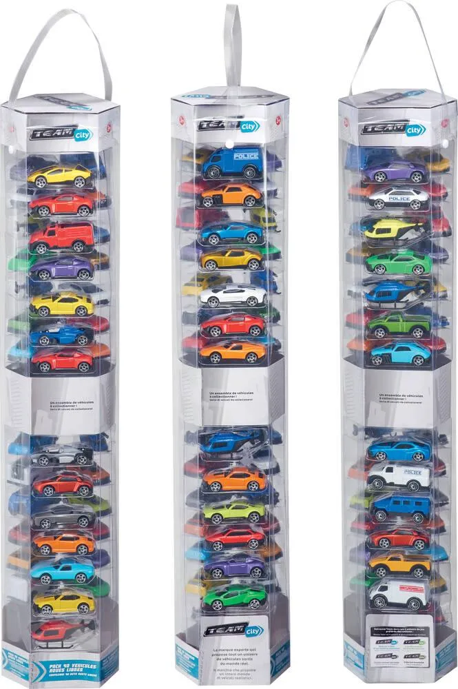 PACK 40 VEHICULES ROUES LIBRES