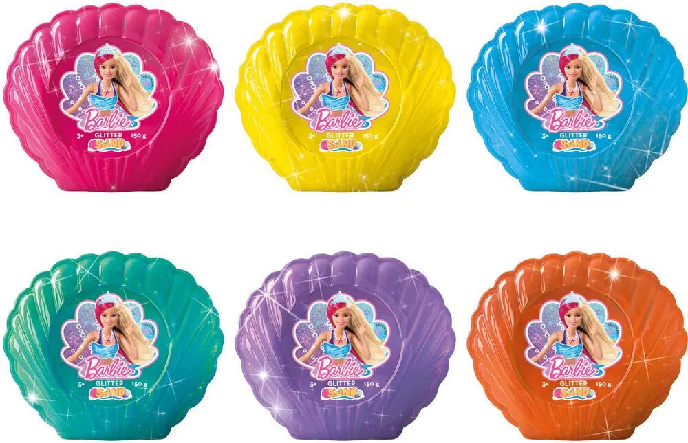 BARBIE SABLE MAGIQUE PAILLETE COQUILLAGE 150 G