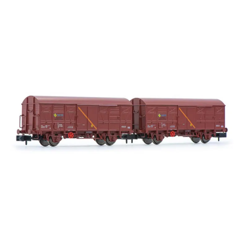 Ensemble de deux wagons « isolants » J2, RENFE. ARNOLD HN6518