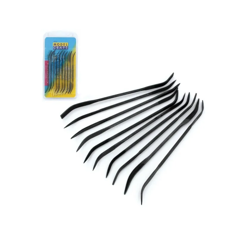 Ensemble de dix limes courbes. MODELCRAFT PFL6003