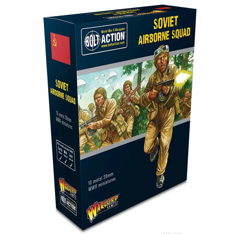 Escadron aéroporté soviétique. Bolt Action. WARLORD GAMES 402214009