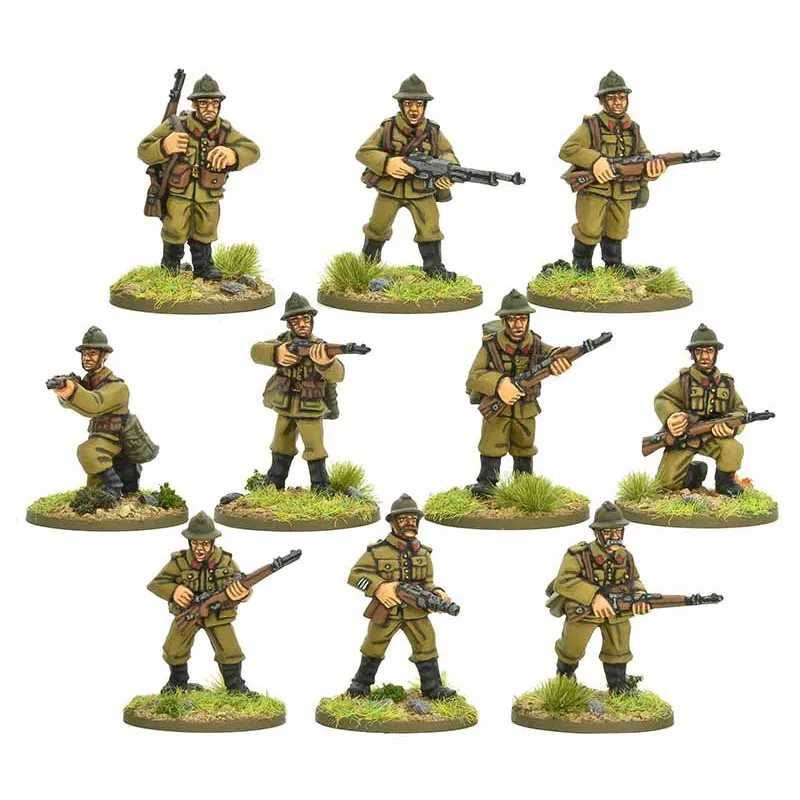 Escadron d’infanterie belge. Bolt Action. WARLORD GAMES 403017307