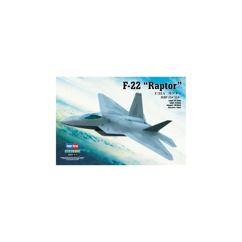 F-22 Raptor. HOBBY BOSS 80210