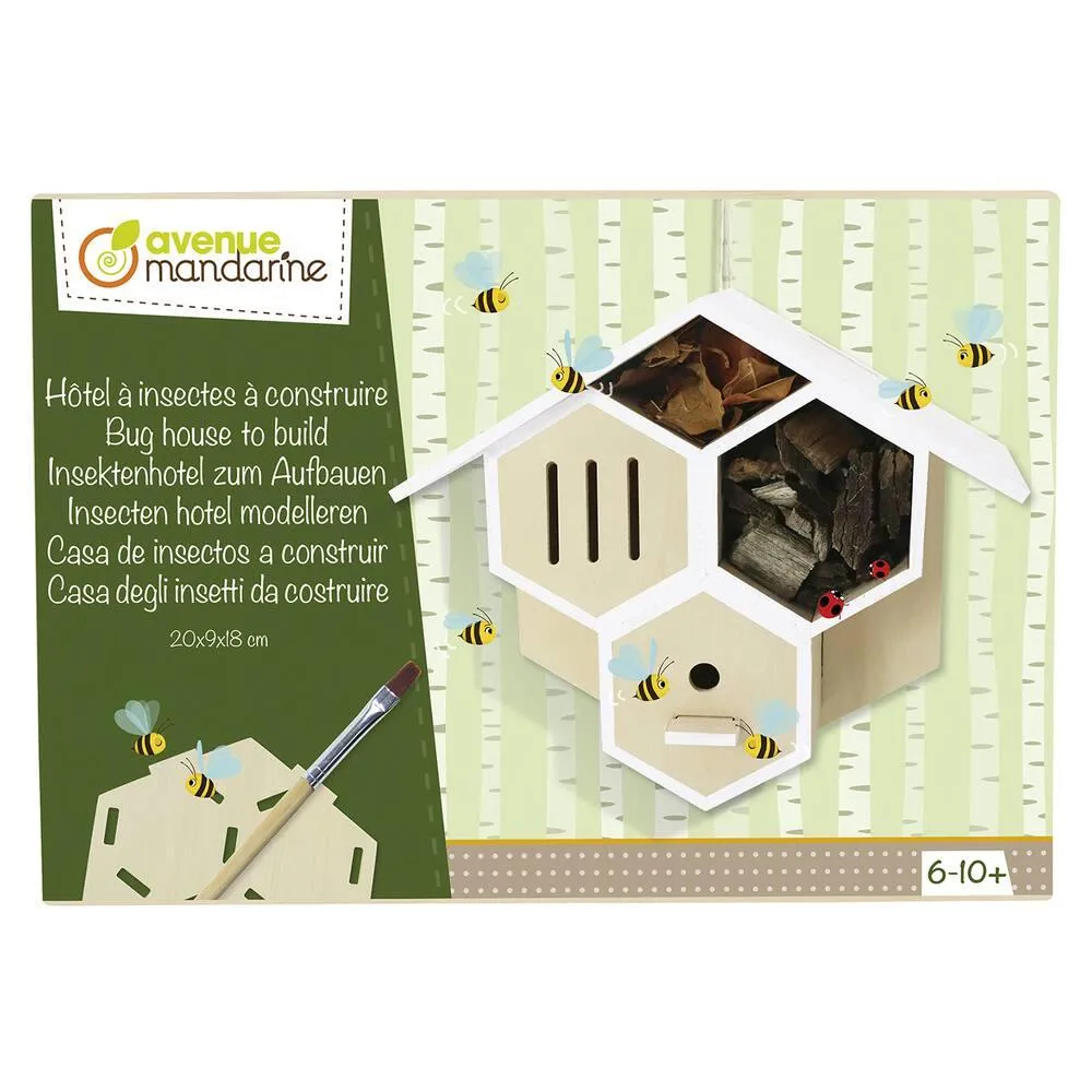 BOITE CREATIVE, HOTEL A INSECTES A CONSTRUIRE