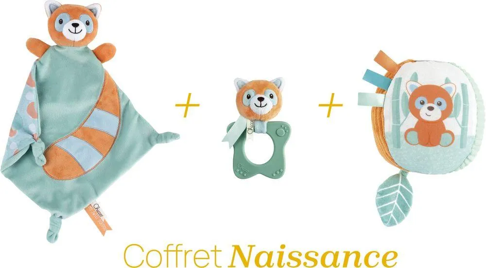 COFFRET EXCLUSIF NAISSANCE PANDA ROUX