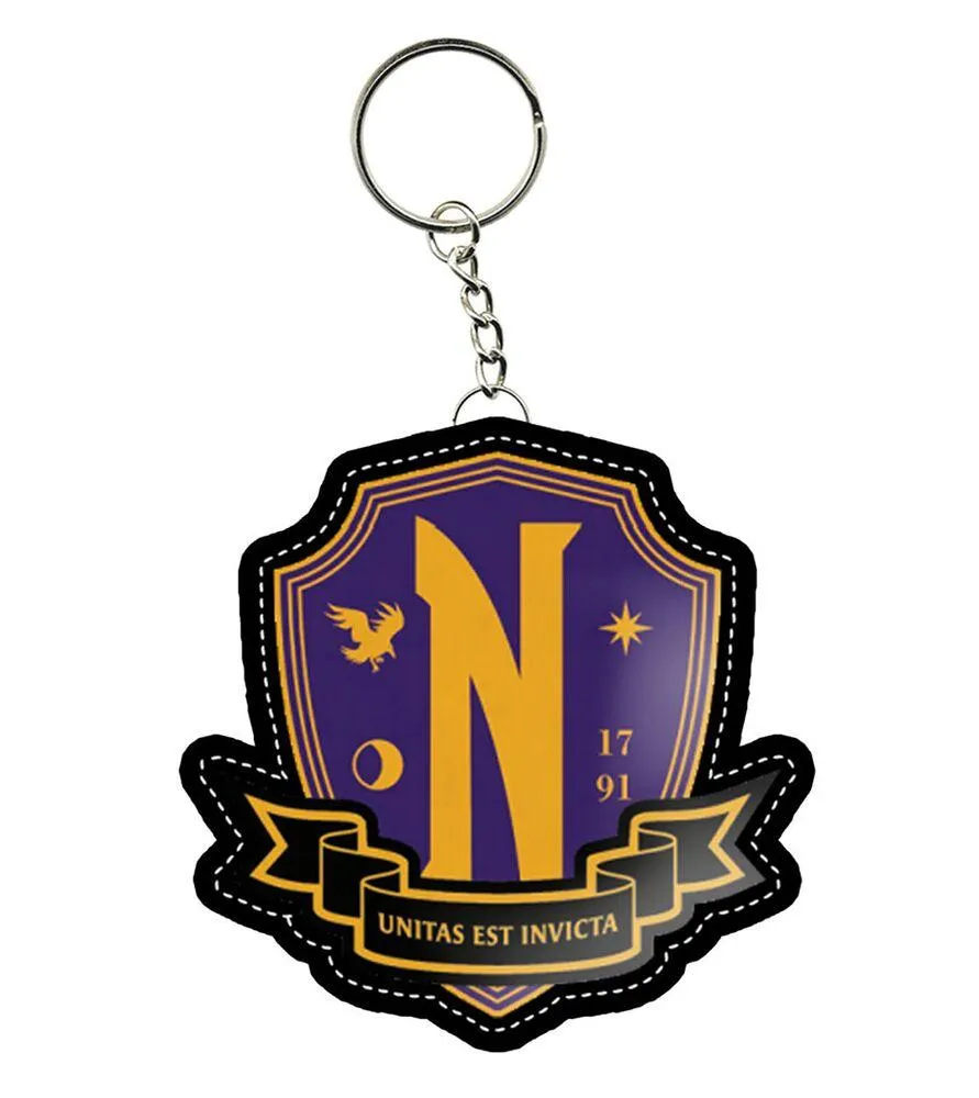 PORTE-CLES NEVERMORE - WEDNESDAY