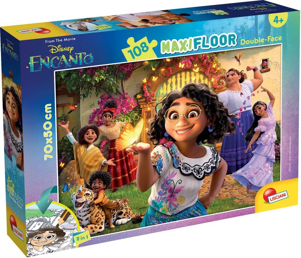 DISNEY ENCANTO PUZZLE 108 PIECES 2 EN 1