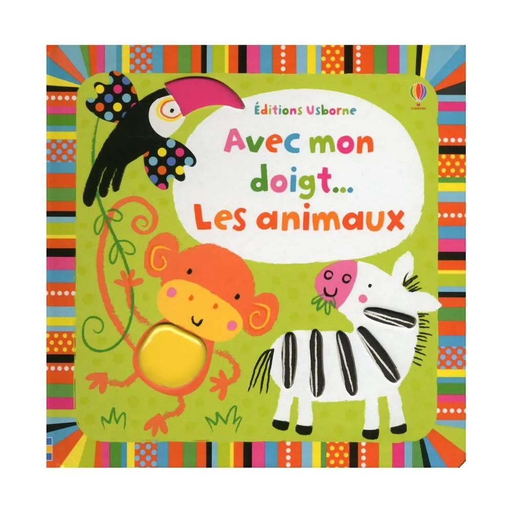LIVRE AVEC MON DOIGT LES ANIMAUX