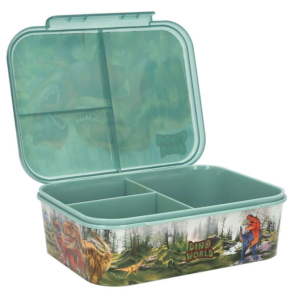 DINO WORLD BOITE A GOUTER