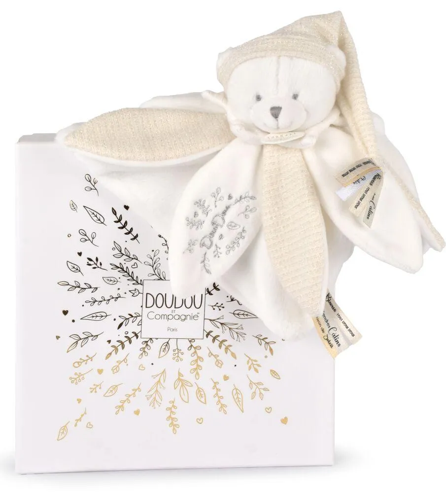 DOUDOU 25 ANS - OURS BLANC  DOUDOU COLLECTOR
