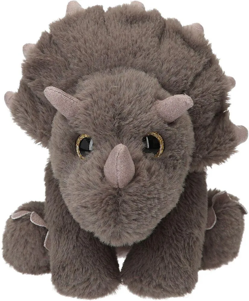 DINO WORLD PELUCHE FLOPPY TRICERATOPS 25 CM