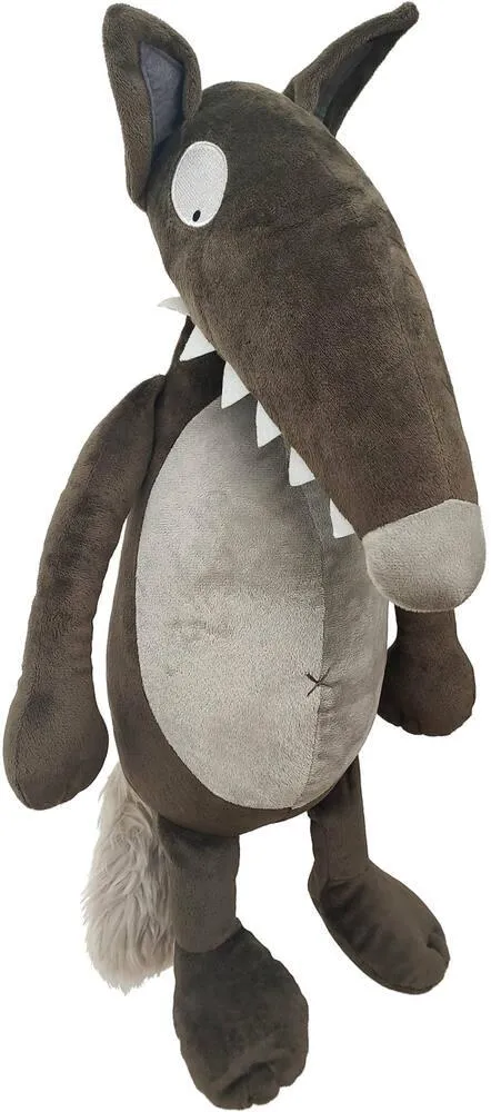 LOUP - PELUCHE MOYENNE NUE