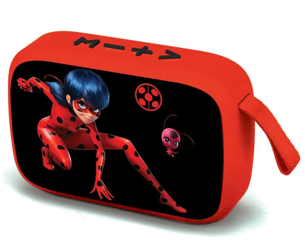 ENCEINTE BLUETOOTH® PORTABLE MIRACULOUS AVEC FINITION TISSU