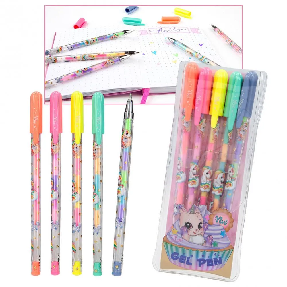 YLVI SET STYLO GEL COULEURS DE