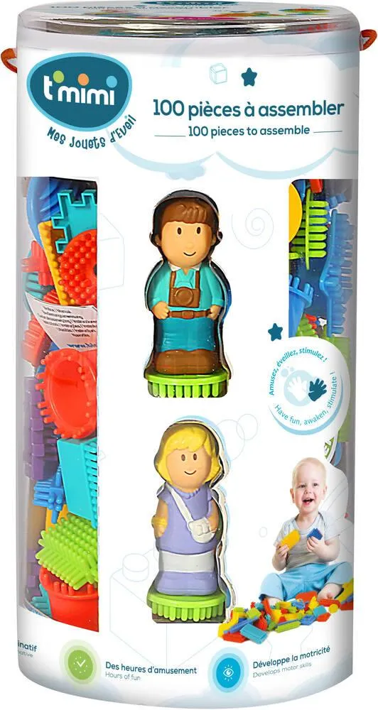 100 PIECES A ASSEMBLER - FAMILLE
