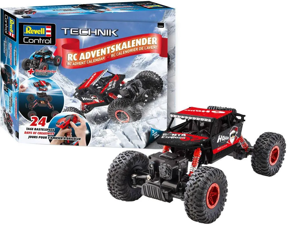 CALENDRIER DE L'AVENT RADIOCOMMANDE CRAWLER