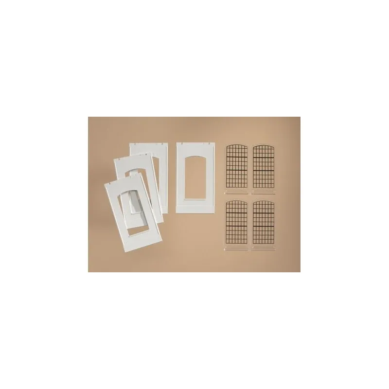 Fenêtres industrielles pour système modulaire. AUHAGEN 80709