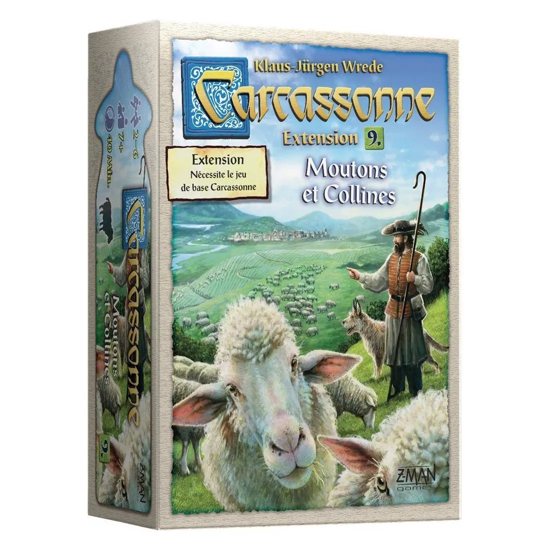 Carcassonne : Extension 9 - Moutons et Collines