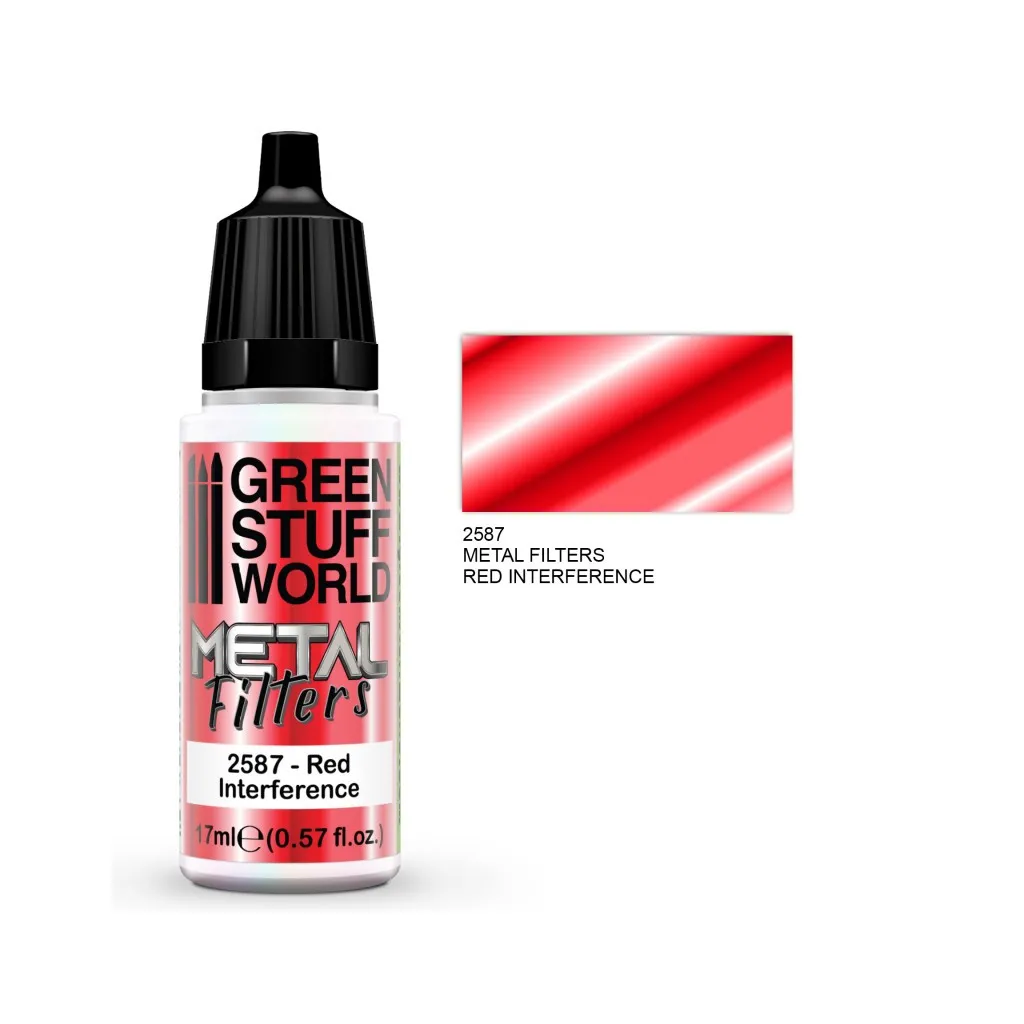 Filtre Métallique - Interférence Rouge