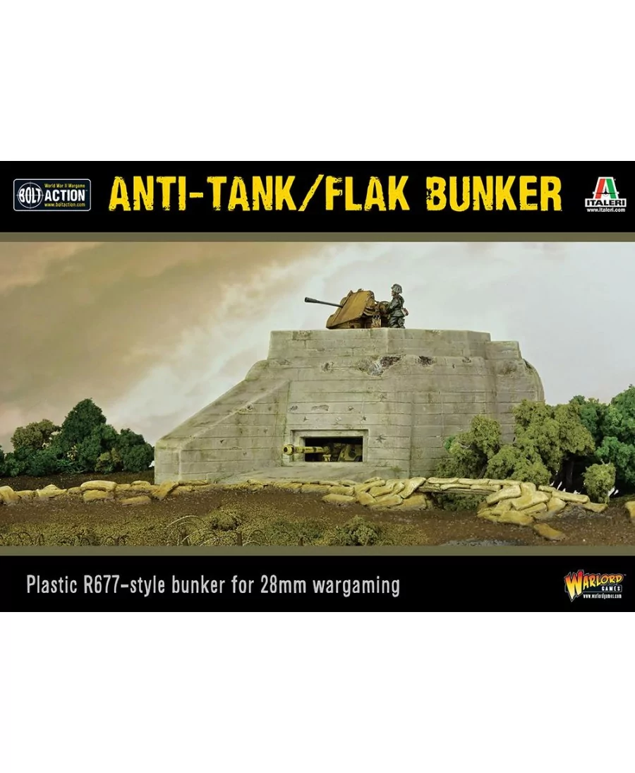 Bolt Action : Flak Bunker (Plastique)