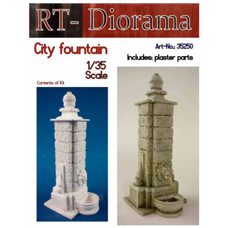 Fontaine de la ville. RT-DIORAMA 35250