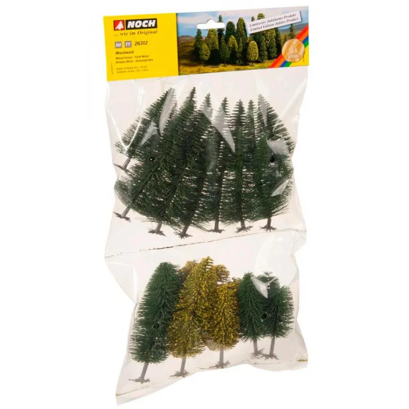 Forêt mixte, 25 arbres. NOCH 26312