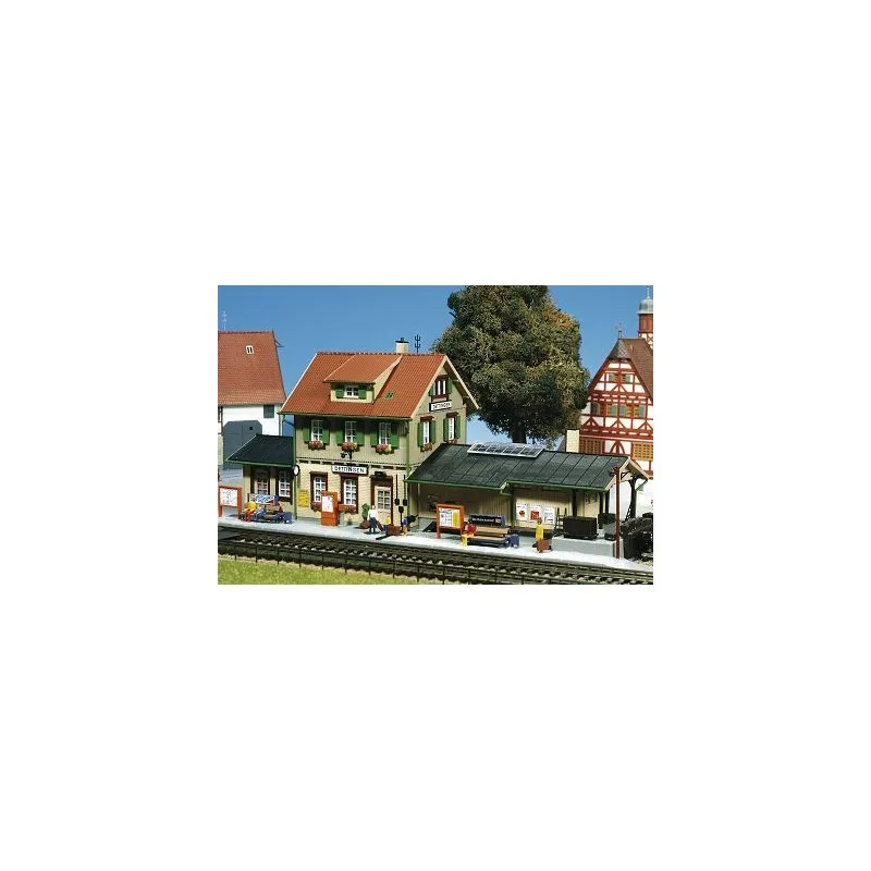 Gare de Dettingen. KIBRI 9507
