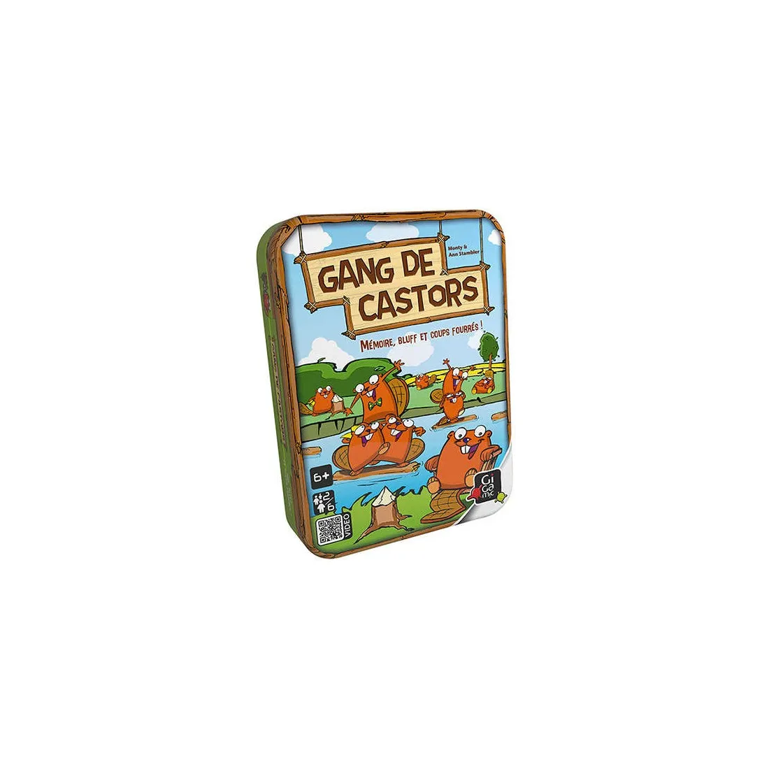 Gang de castors : Boîte métal