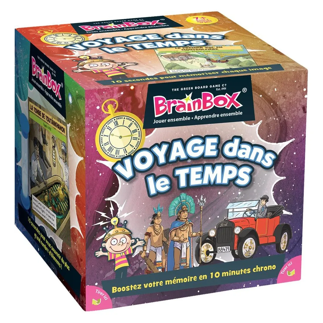 Brain box : voyage dans le temps - Green Board Games