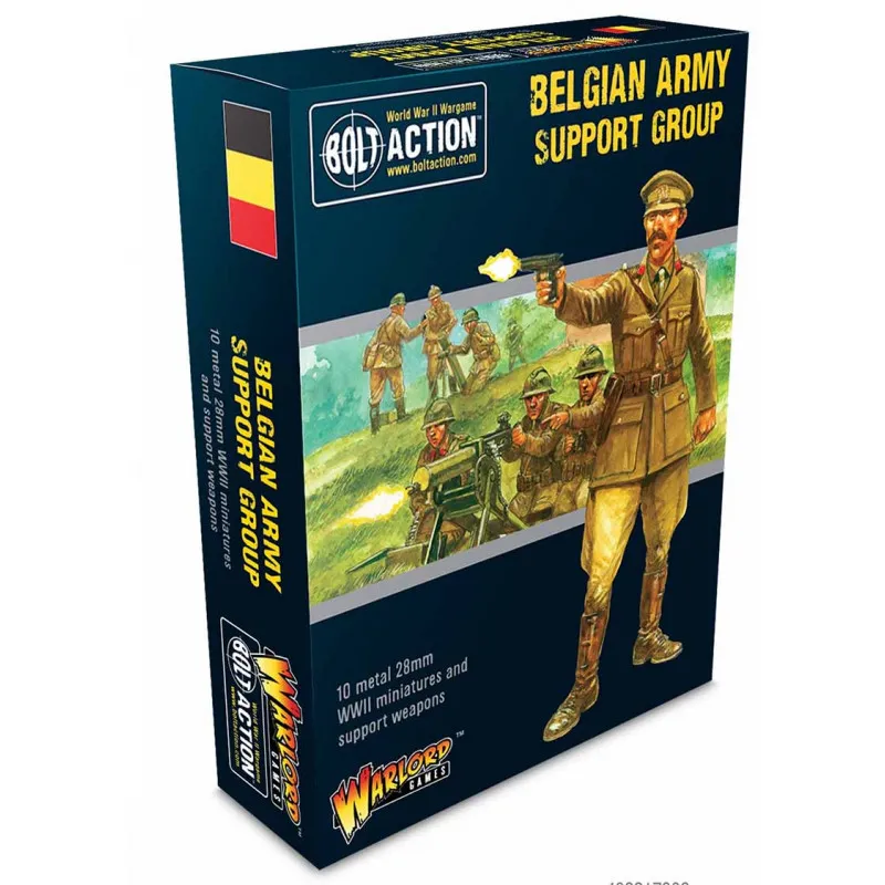 Groupe de soutien de l’armée belge. Bolt Action. WARLORD GAMES 402217302