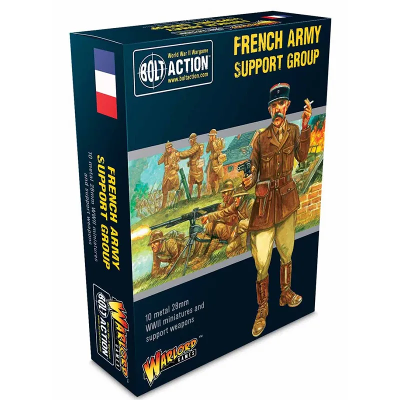 Groupe de soutien de l’armée française. Bolt Action. WARLORD GAMES 402215507
