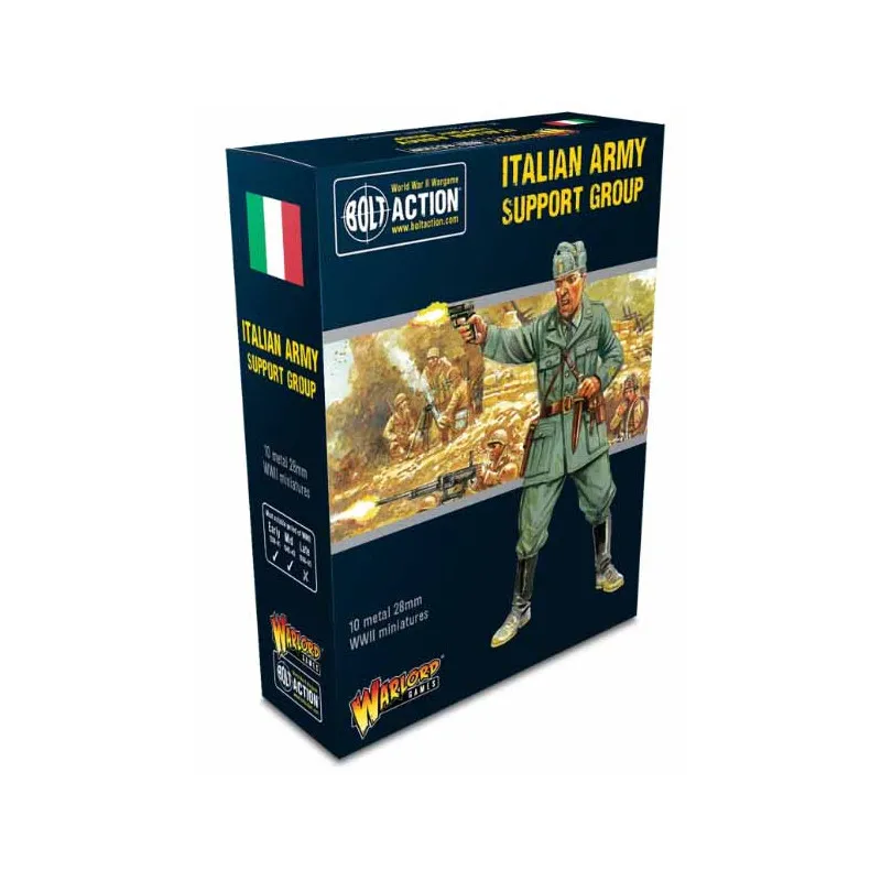 Groupe de soutien de l’armée italienne. Bolt Action. WARLORD GAMES 402215801