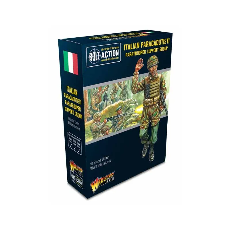 Groupe de soutien italien Paracadutisti. Bolt Action. WARLORD GAMES 402215807