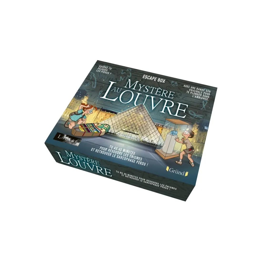 Escape Box : Mystère au Louvre - Junior