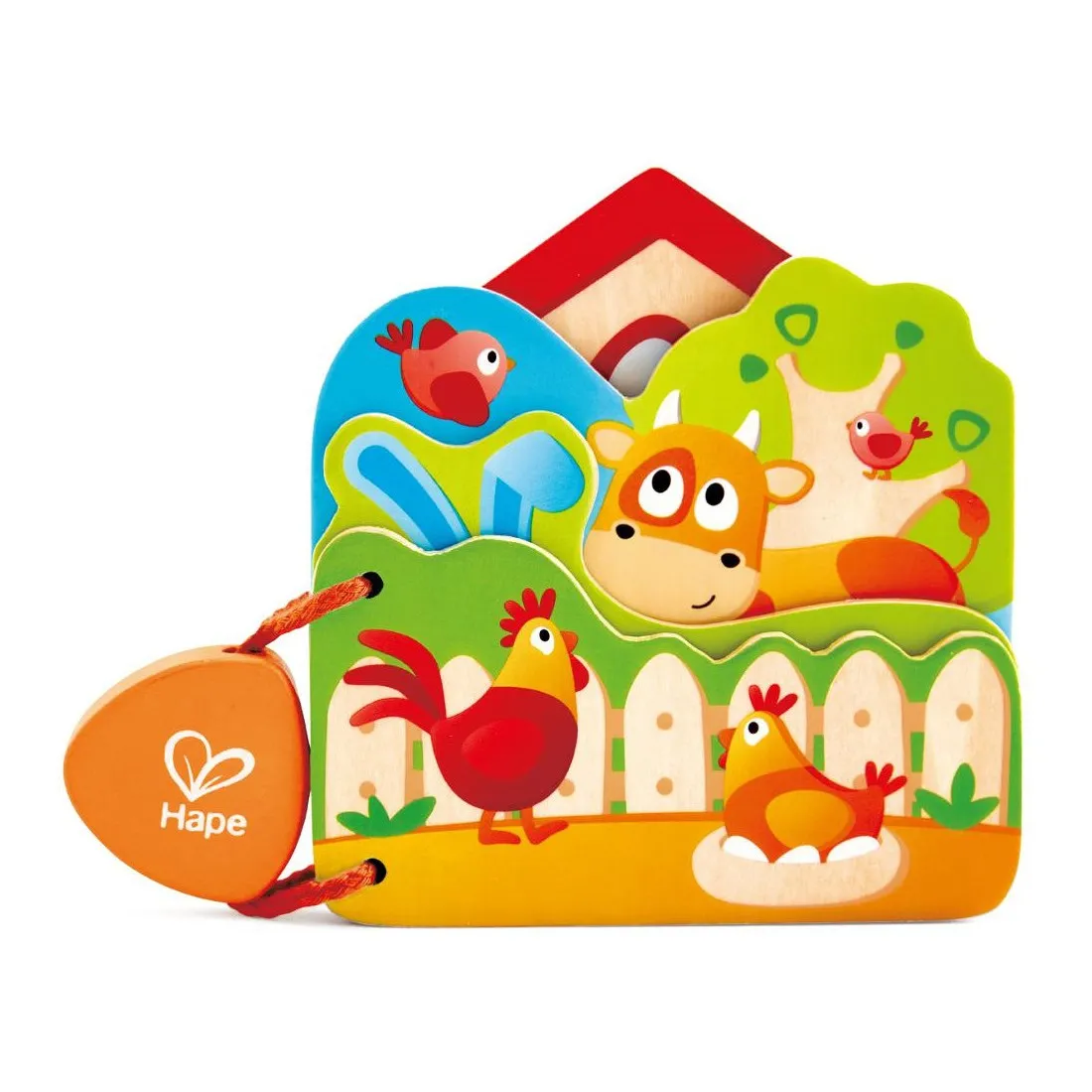 Livre en bois Ferme - Hape Toys