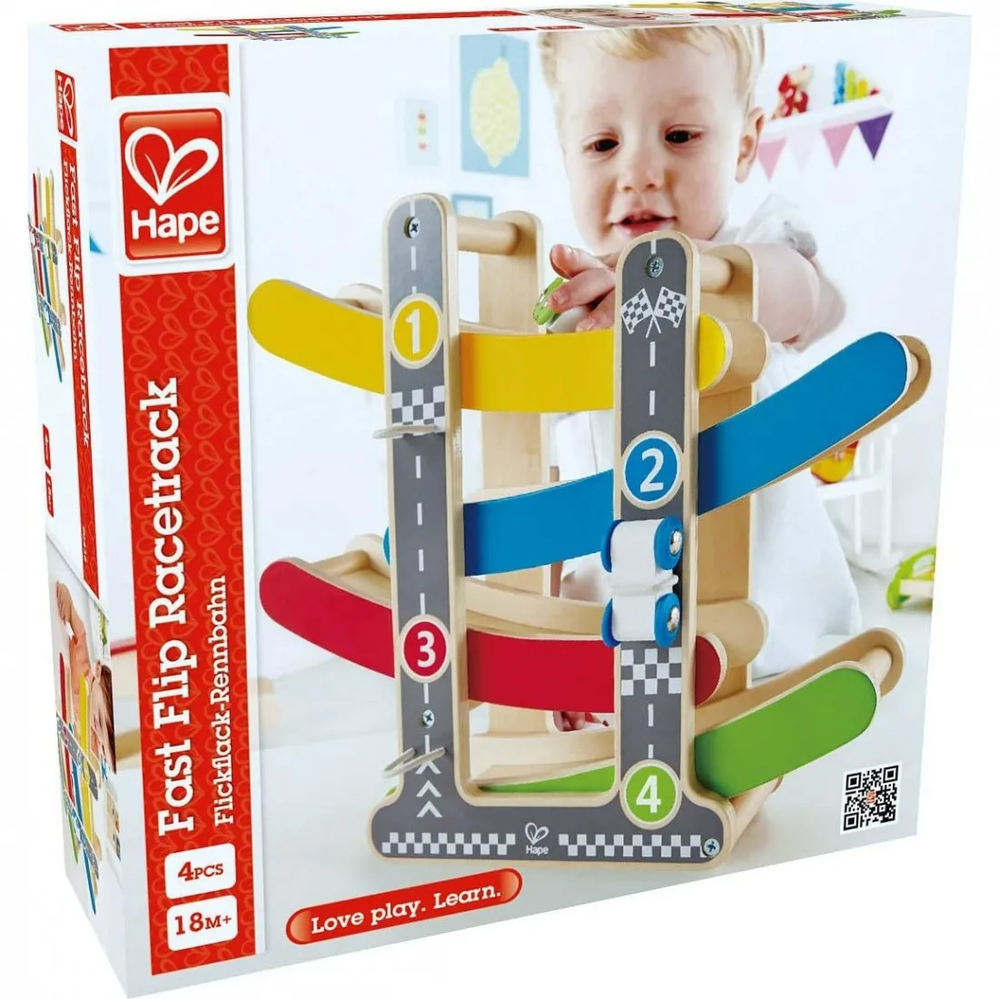 Piste de courses Eclair - Hape Toys