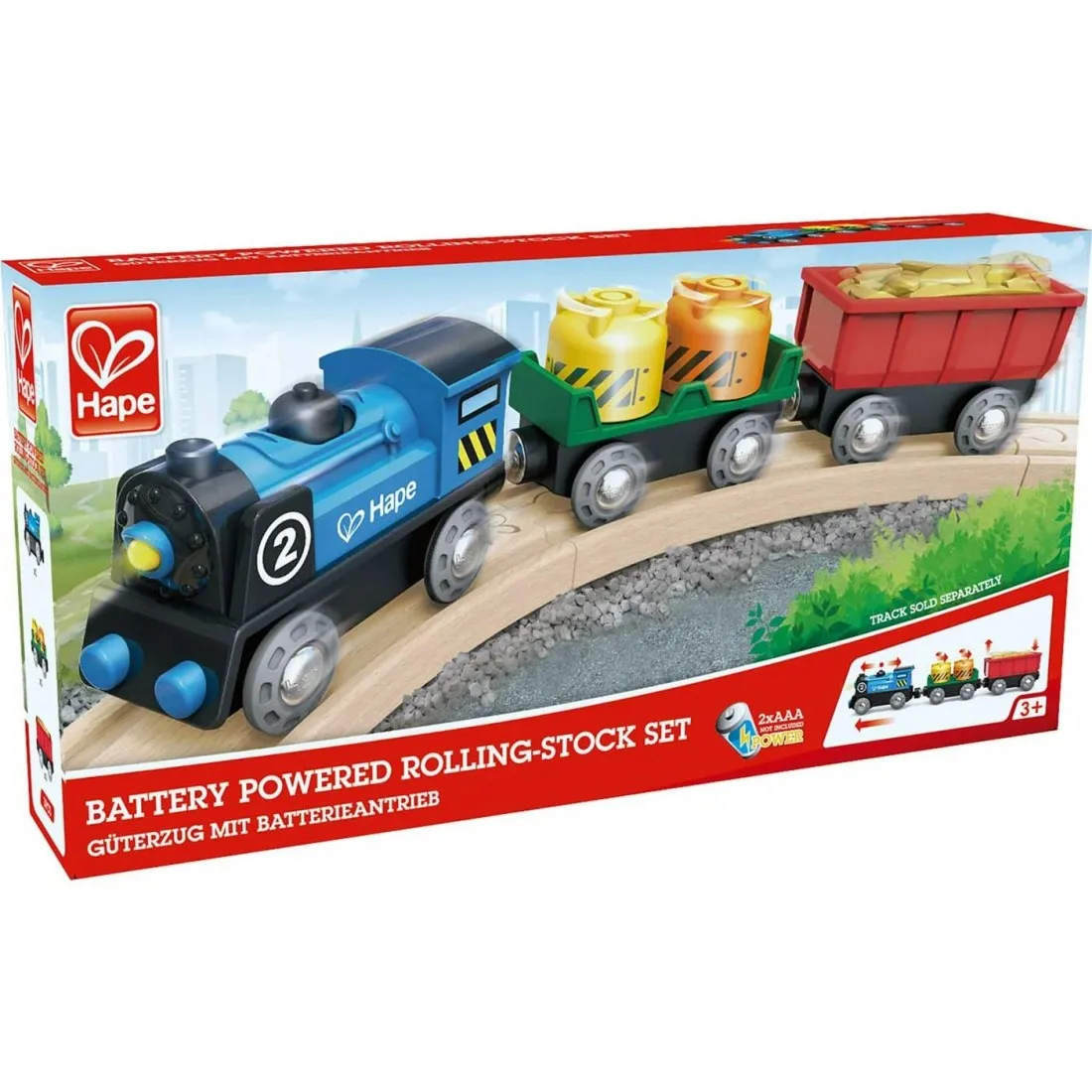 Train de marchandises Hape Toys