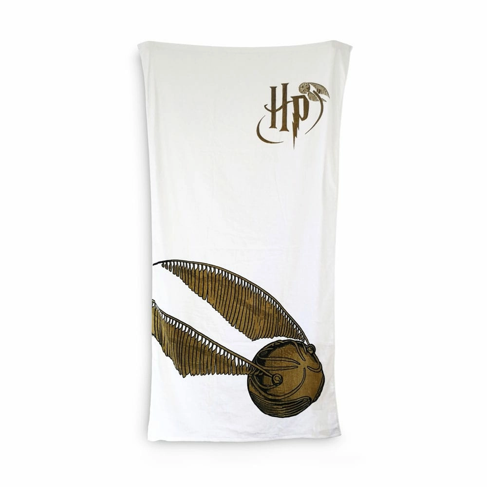 Harry potter serviette de bain golden snitch 150 x 75 cm