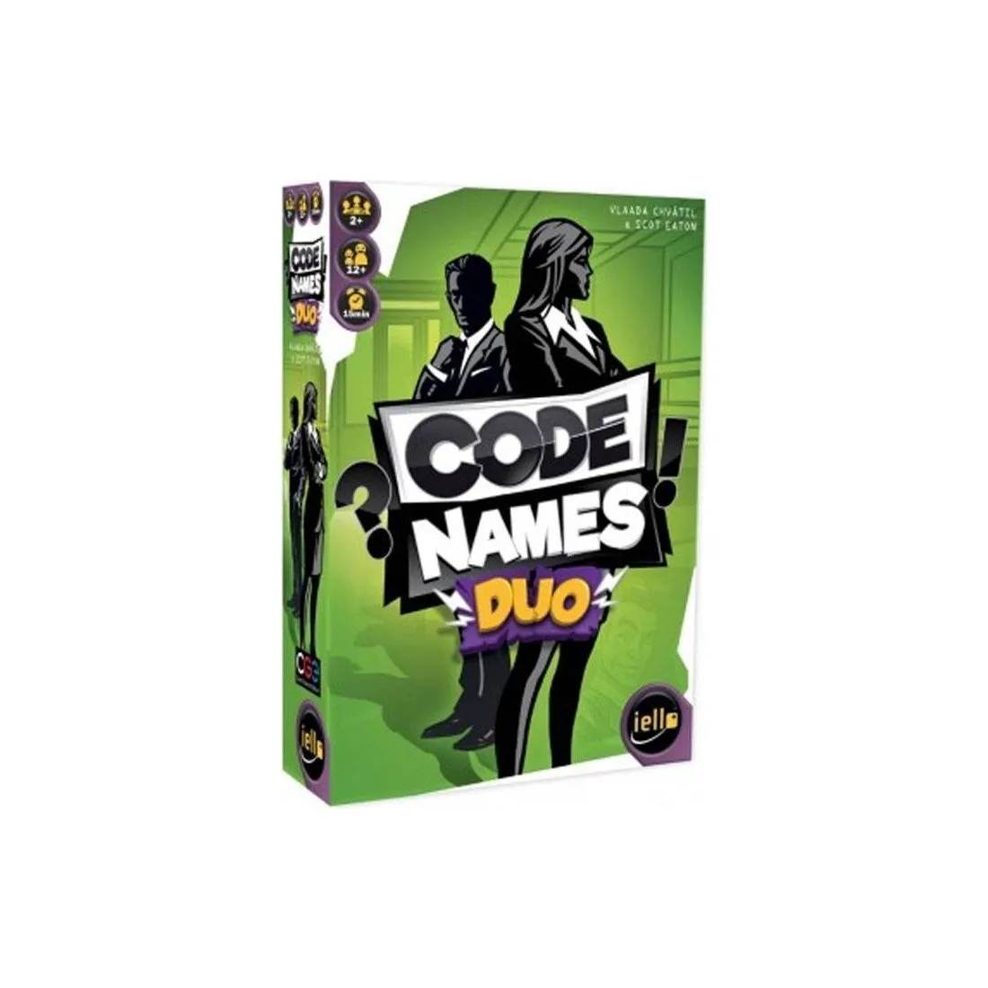 Jeu de société - Codenames Duo - Jeu collaboratif pour 2 - Iello