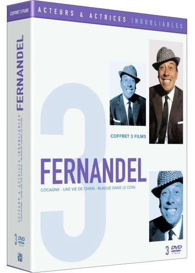 Inoubliable fernandel - coffret : cocagne + blague dans le coin + une vie de chien - DVD