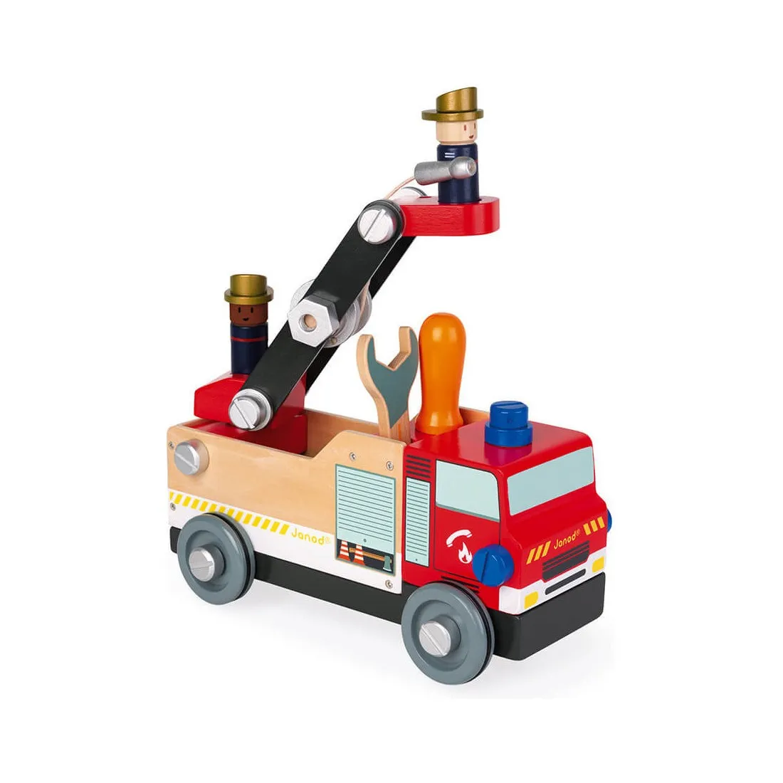 Camion de pompiers Bricokids - Janod