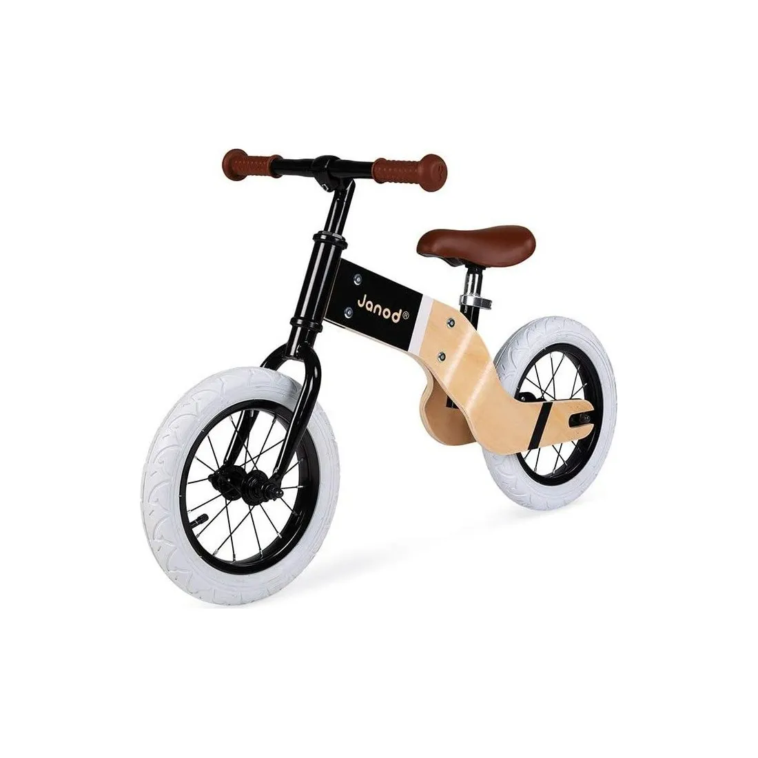 Draisienne Noire en métal et bois Janod