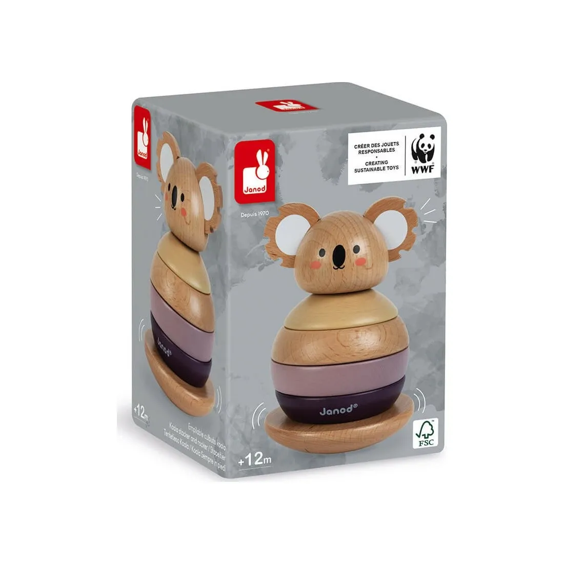 Culbuto Koala WWF - Janod