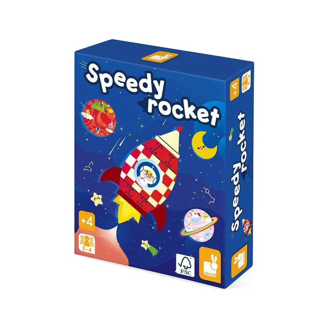 Jeu d'adresse enfant Fusées - Speedy Rocket - Janod