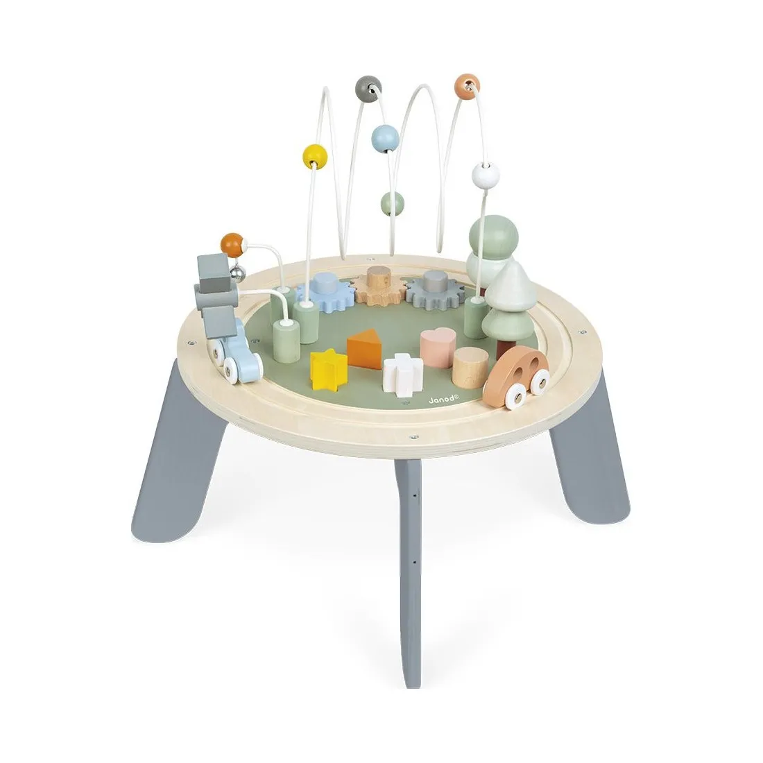 Table d'activités bébé en bois - Janod Sweet Cocoon
