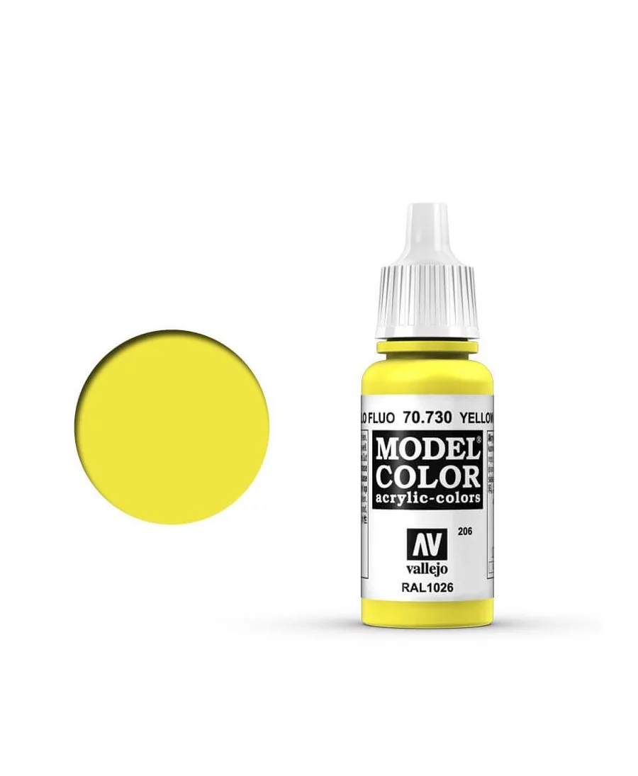 Vallejo Model Color : Jaune Fluorescent