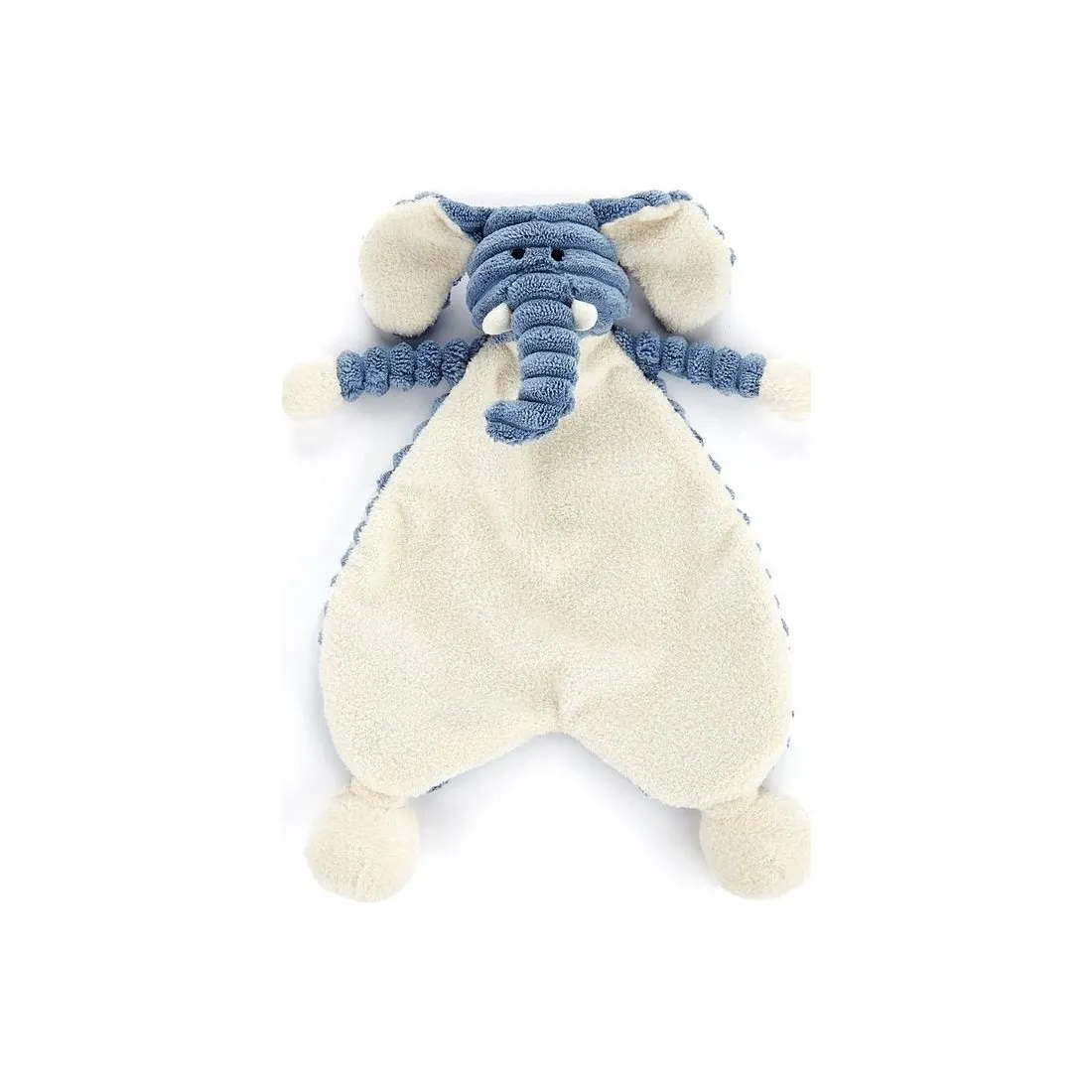 Doudou Plat Bébé Eléphant Cordy Roy - Jellycat