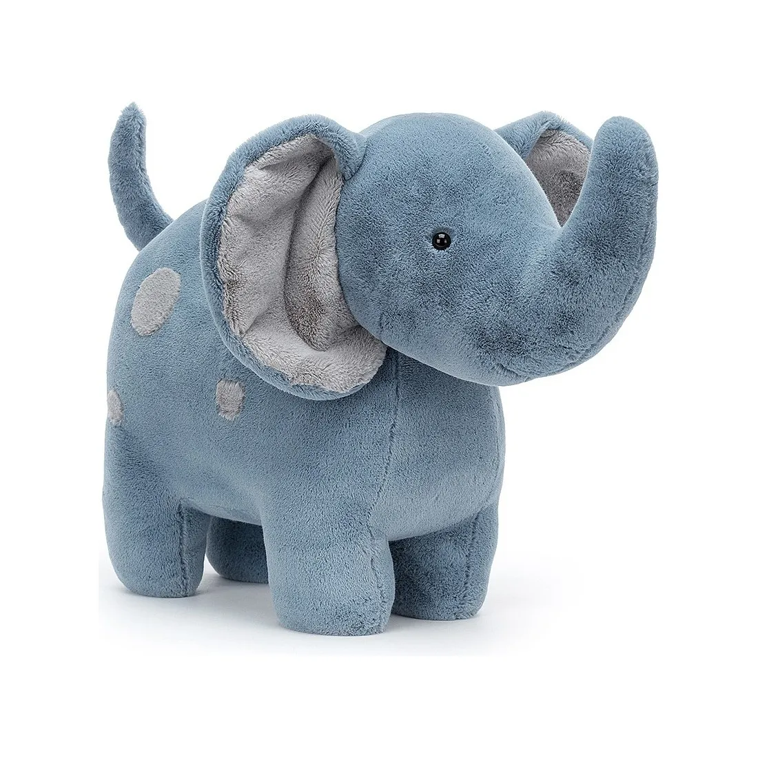 Peluche éléphant bleu Big Spottie - 30cm - Jellycat